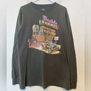 Greensource Men’s Large Large Long Sleeve Tee- Beer Stand/Deer Stand